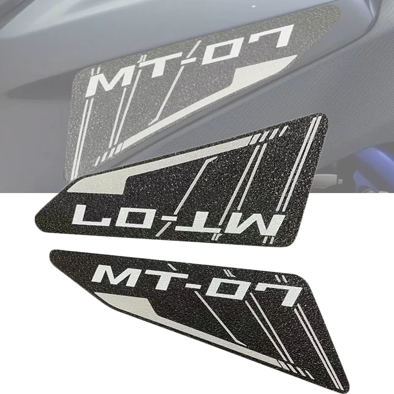 

Motorcycle Anti Slip Tank Pad 3M Side Gas Knee Grip Traction Pads Protector Sticker For YAMAHA MT07 MT-07 2014 2015 2016 2017