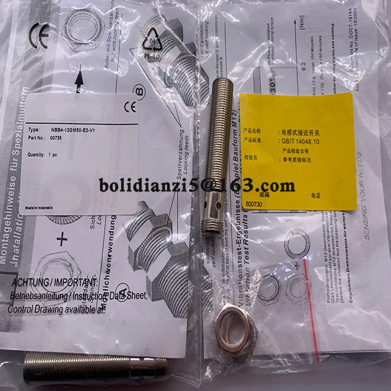 Новый датчик приближения NBB4-12GM50-E2 NBB4-12GM50-E2-V1 NBN4-12GM30-E0 NBB4-12GM50-E0 NBB4-12GM50-E0-V1 В наличии