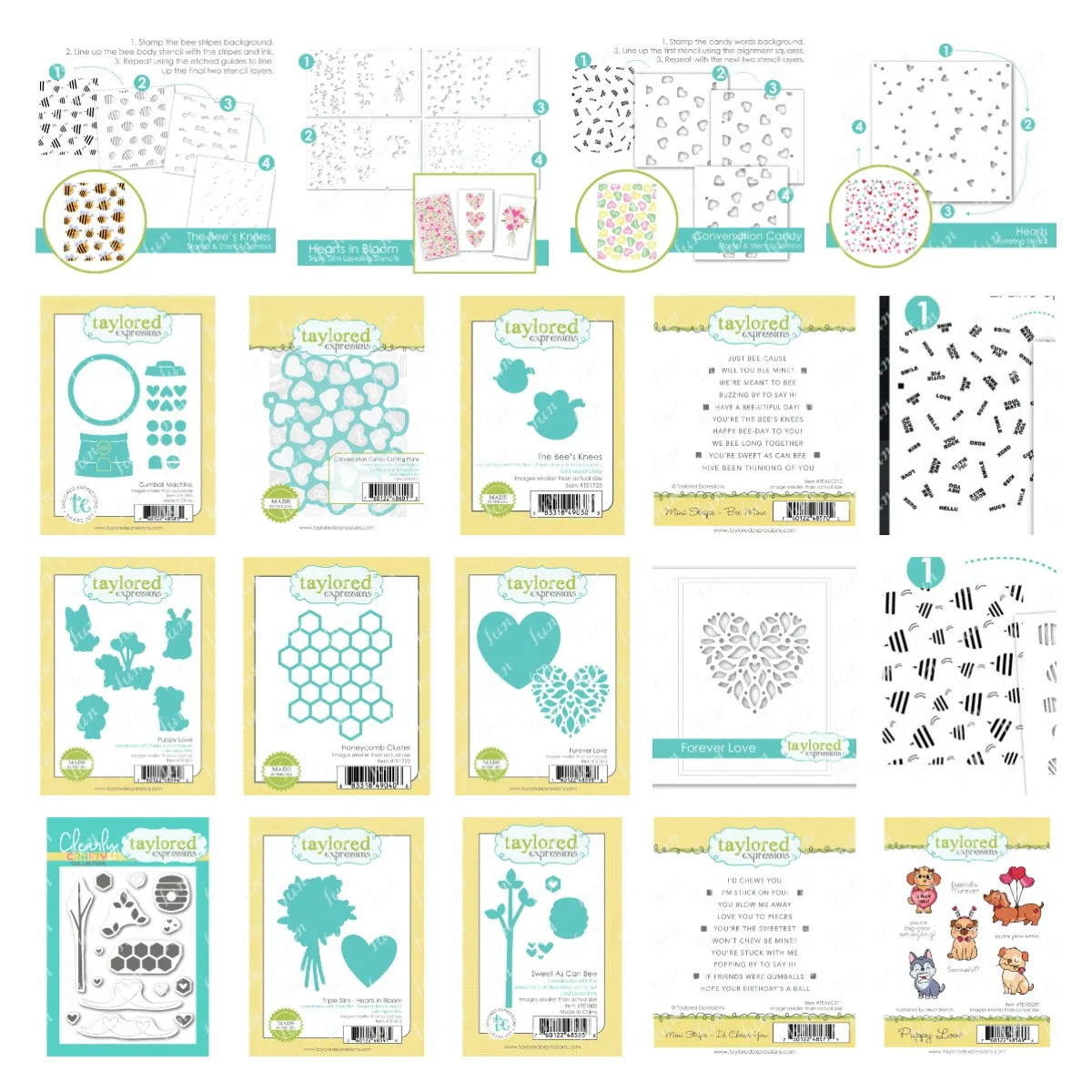 

Love Candy Honeycomb Metal Cutting Dies Stamps and Layered Stencils Sets Diy Scrapbooking Paper Cards Cuts Crafts Decoration