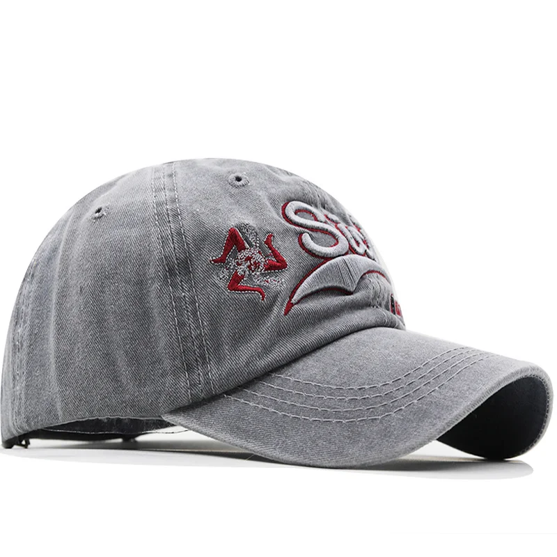 

Baseball New Caps fishing For Men Denim Streetwear Women Dad Hat Snapback Embroidery Men'S Cap Casual Casquette Hip Hop Cap