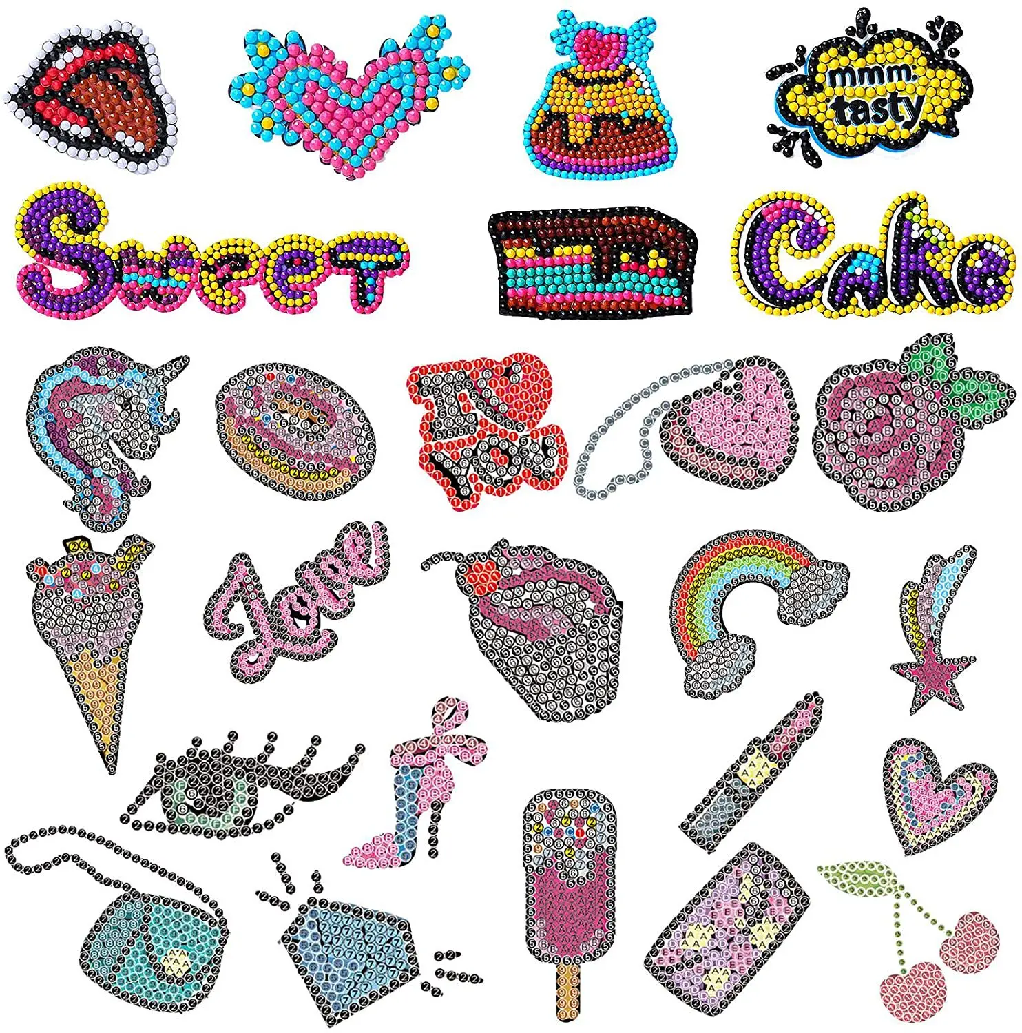 

Алмазная живопись, наклейки для детей, 5D, творчество, искусство, гитара, картина со стразами, по номерам, украшение для детей