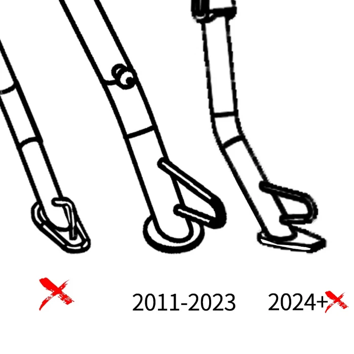 Для HUS VITPILEN 401 Vitpilen401 2021 2022 2023 подставка для мотоцикла увеличенная боковая