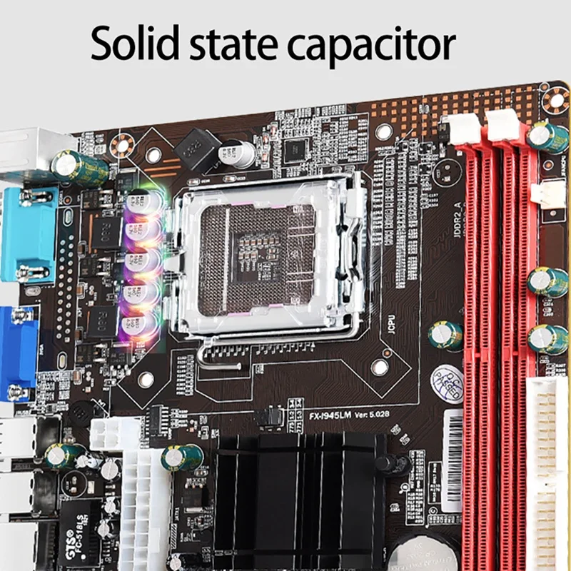945 Материнская плата LGA1155 Core I7/I5/I3 CPU 2X DDR2 RAM PCIE X16 SATA2.0 USB2.0 материнская поддерживает