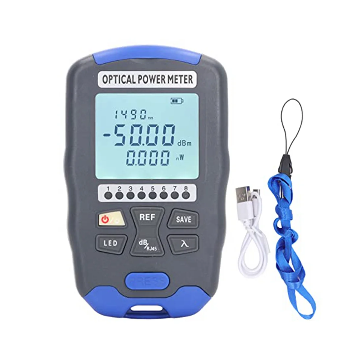 Измеритель мощности оптического волокна универсальный оптический мультиметр 10