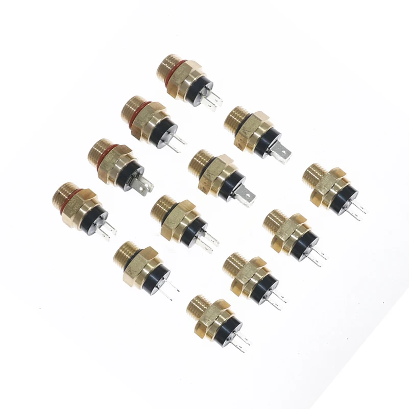 Фото M14/M16/M18*1,5 мм мотоциклетный электрический радиатор, вентилятор охлаждающей жидкости, термостат, переключатель температуры воды, датчик температуры для велосипеда 200 250 400 №1