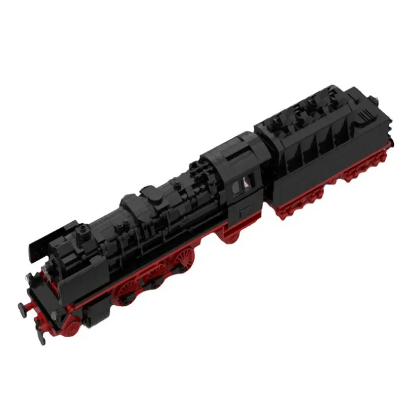 Детский строительный блок модель пассажирского парового поезда 1245 шт. пазл для