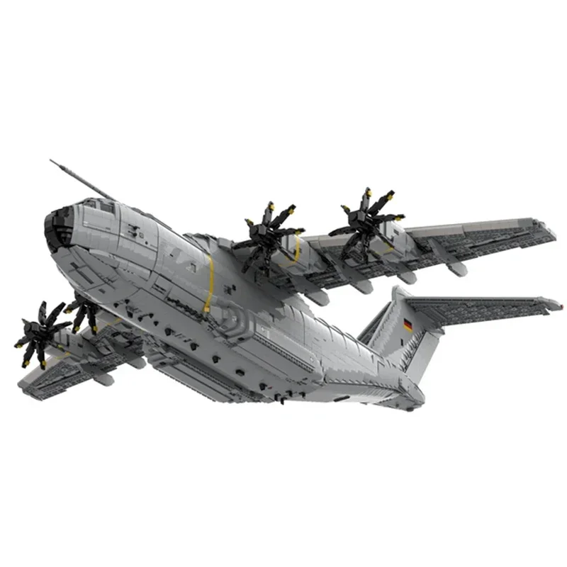 Строительные блоки Moc Airbus A400M модель Atlas технология истребитель кирпич сделай сам