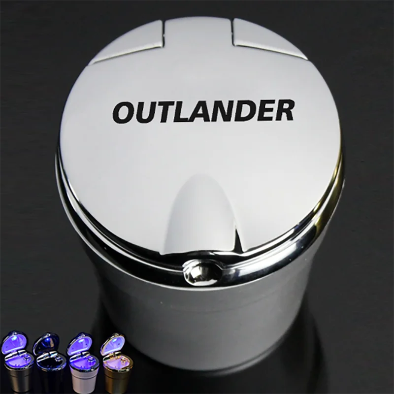 

With Led Lights With Cover Creative Personality Covered Car multi-function Car Supplies For Mitsubishi Outlander 2018 Car