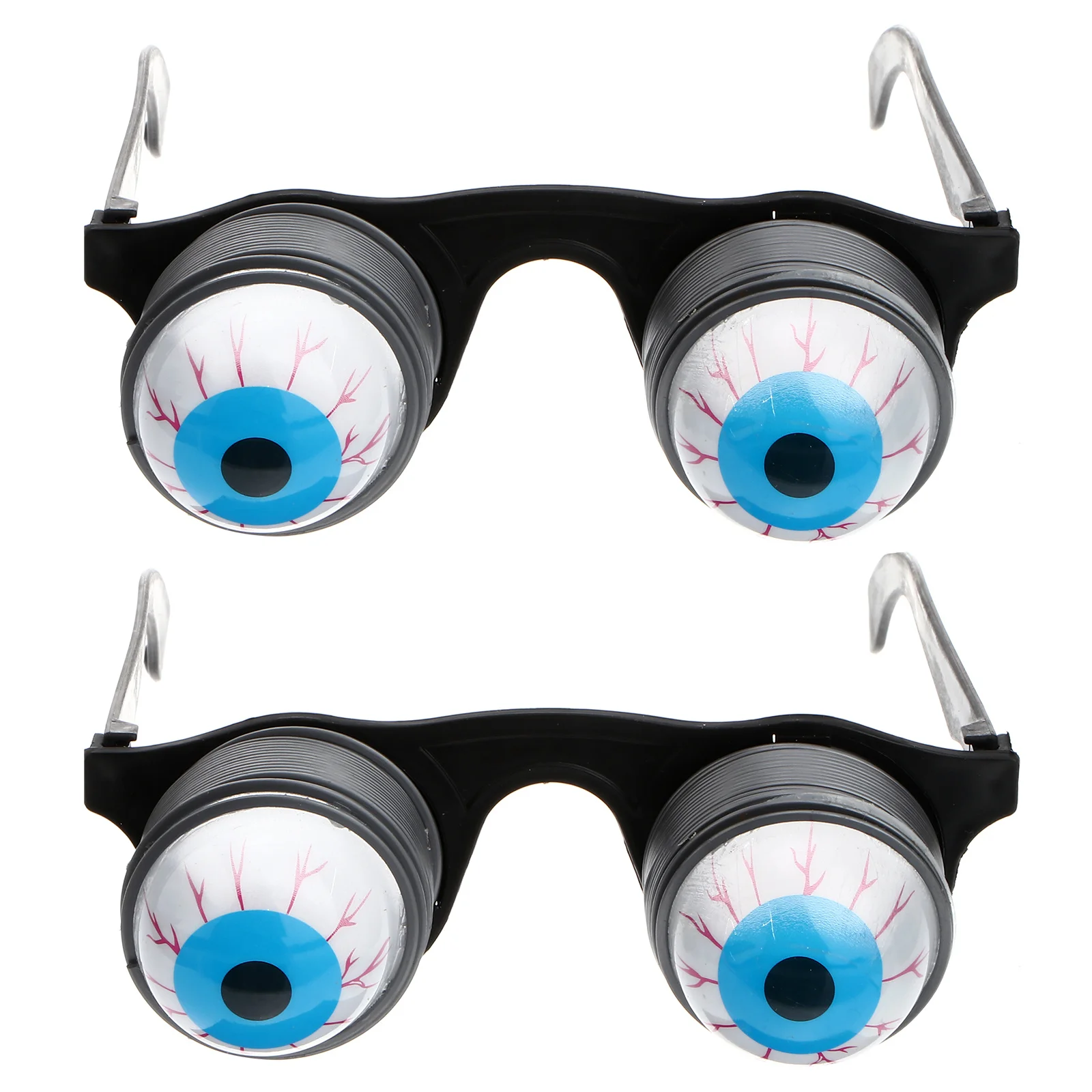 

Флюоресцентные очки, забавные страшные очки, 2 шт., прикол для шуток, реквизит для костюма, предметы одежды (случайный выбор