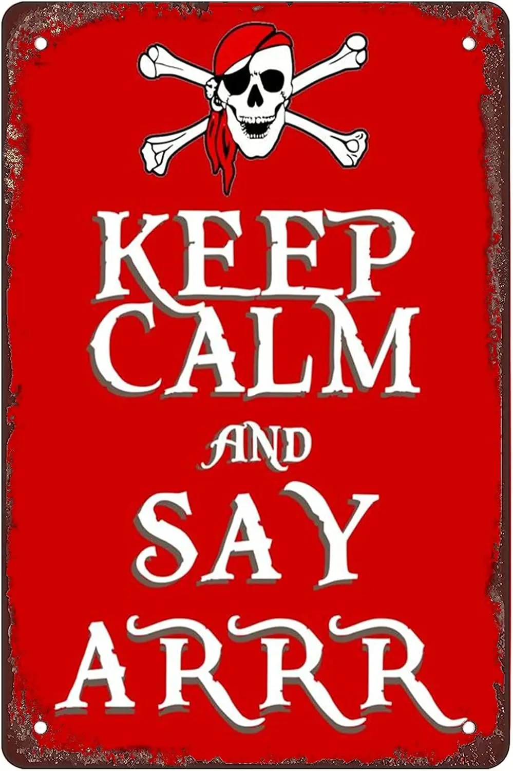 Prte Slogn Keep Clm nd Sy rrr Retro Metl Sheet Sgns Wll Decorton of Brs Спальня Комната Мебель Дом кафе и 8x1