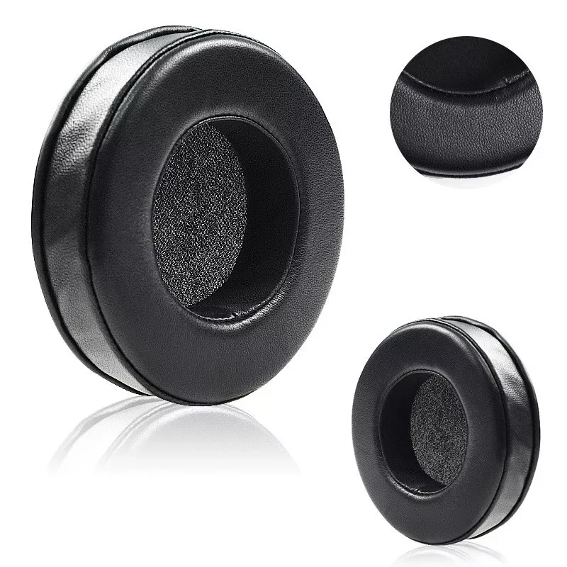 

2023 Sheepskin Leather 70 80MM 85MM 90MM 95-110MM Replacement Memory Foam Earpads for Headphones Ear Pads Cushions High Quality