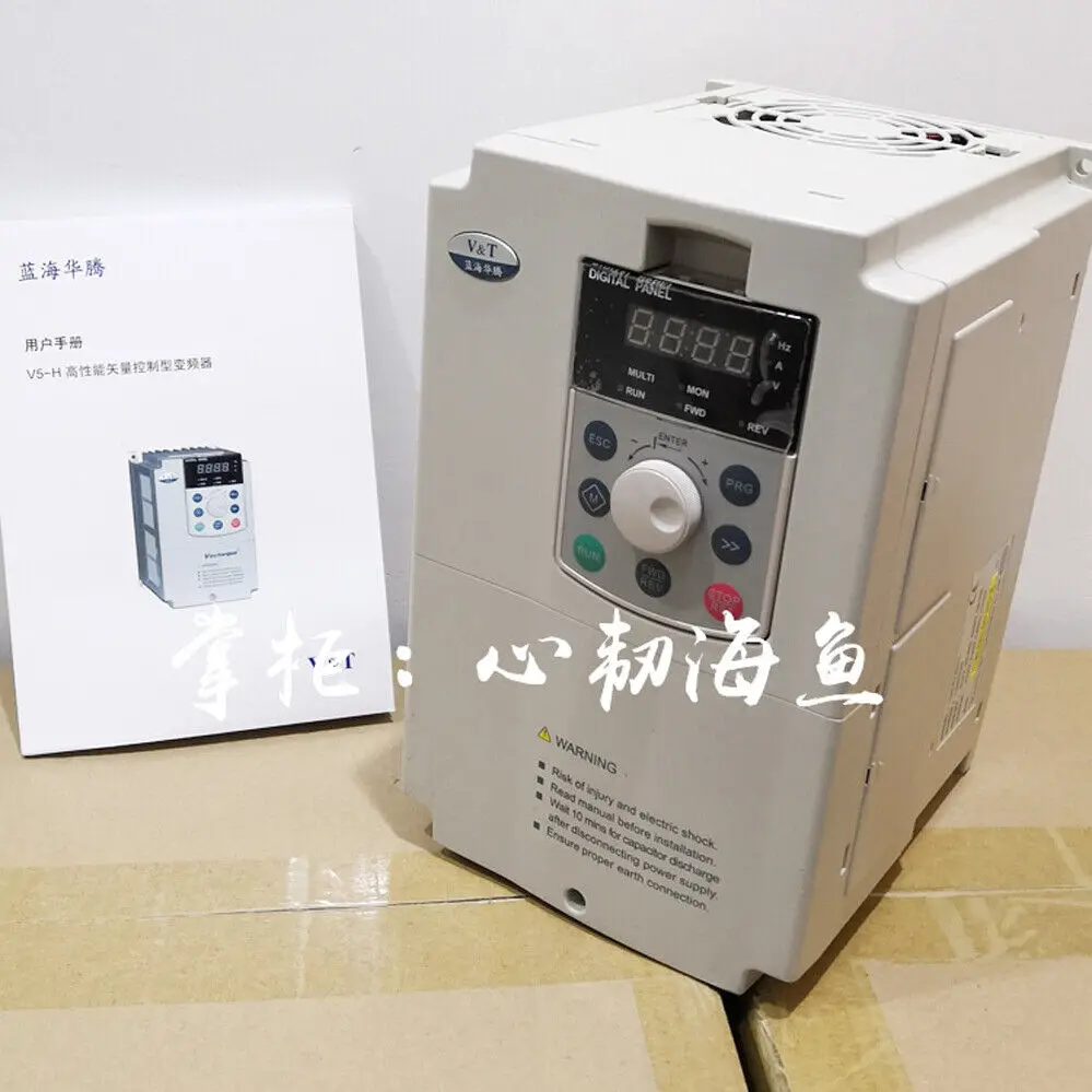 

Новый V & T V5-H-4T5.5G/7.5L инвертор 5,5/7.5KW трехфазный 380V