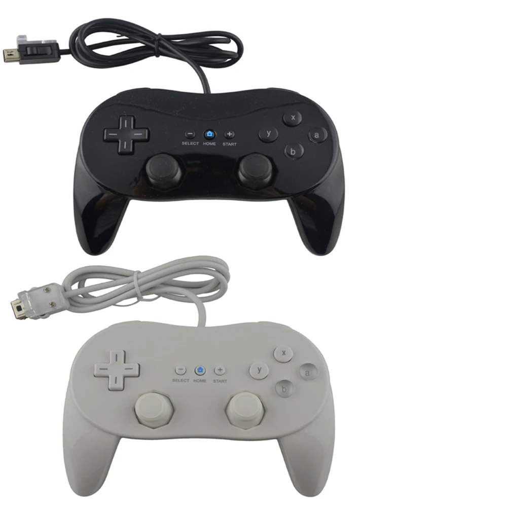 

1 шт. Новый Проводной Классический Pro контроллер геймпад игровой джойстик для консоли Wii Classic второго поколения