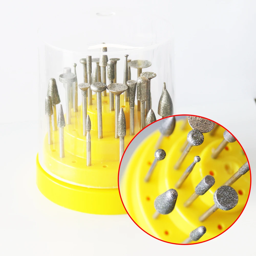 30 шт. Набор насадок из карбида кремния для полировки зубов