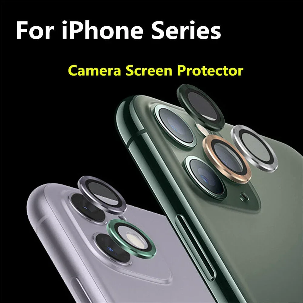 Металлическое защитное стекло для камеры iPhone 15 Pro Max 13 12 11 14 крышка объектива Eagle Eye
