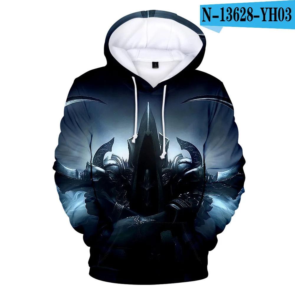 

Cool Game DIABLO Hoodie Men Women Autumn Winter Hoodies Sweatshirts Plus Size Streetwrar Long Sleeve Game Diablo III Hoodies
