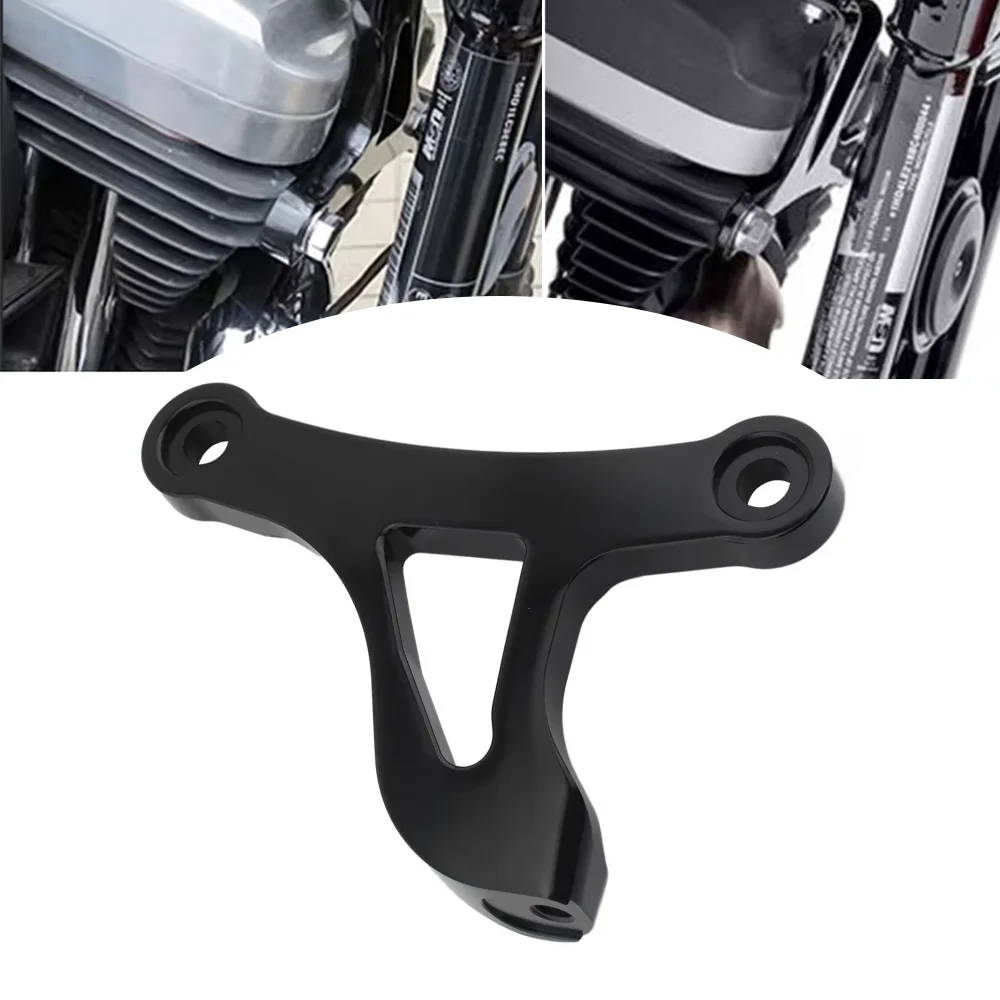 Передний кронштейн двигателя мотоцикла для Harley Sportster 1200 883 Custom XL1200C Roadster XL883R XL883