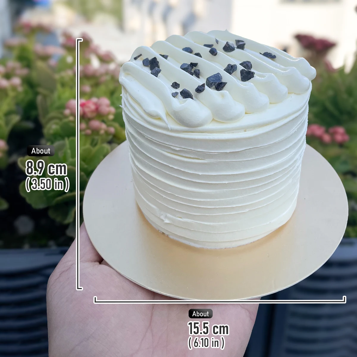 

Имитация торта из пластика