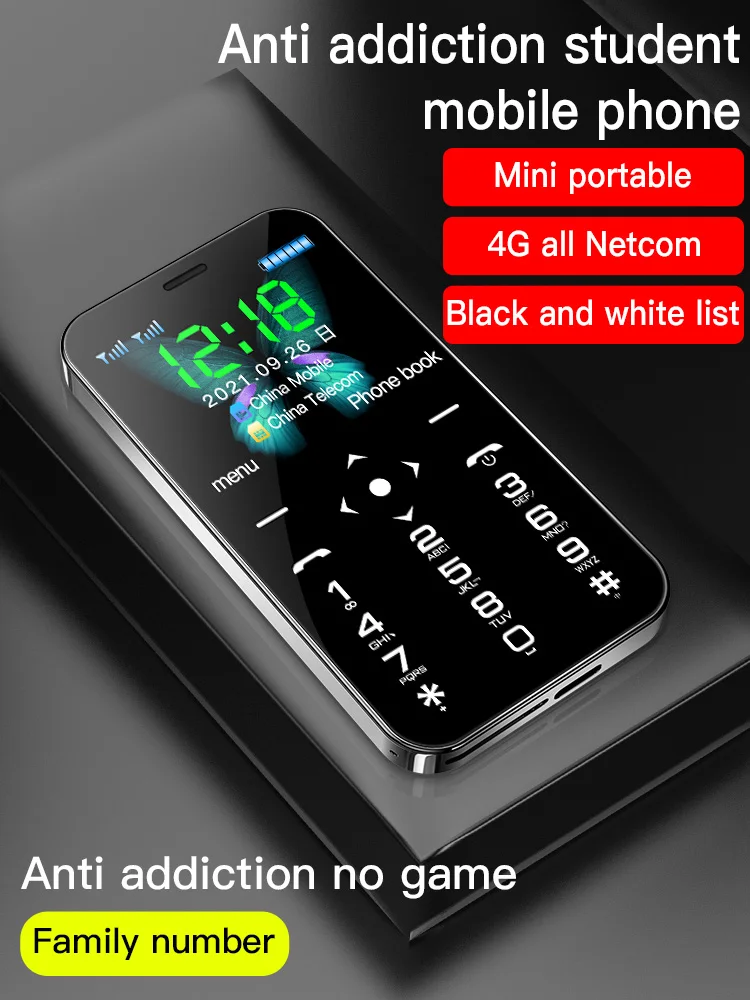 Original SOYES D13 4G LTE Mini Mobile Phone 900mAh Type-C Input With Camera SOS Dual SIM 1.77