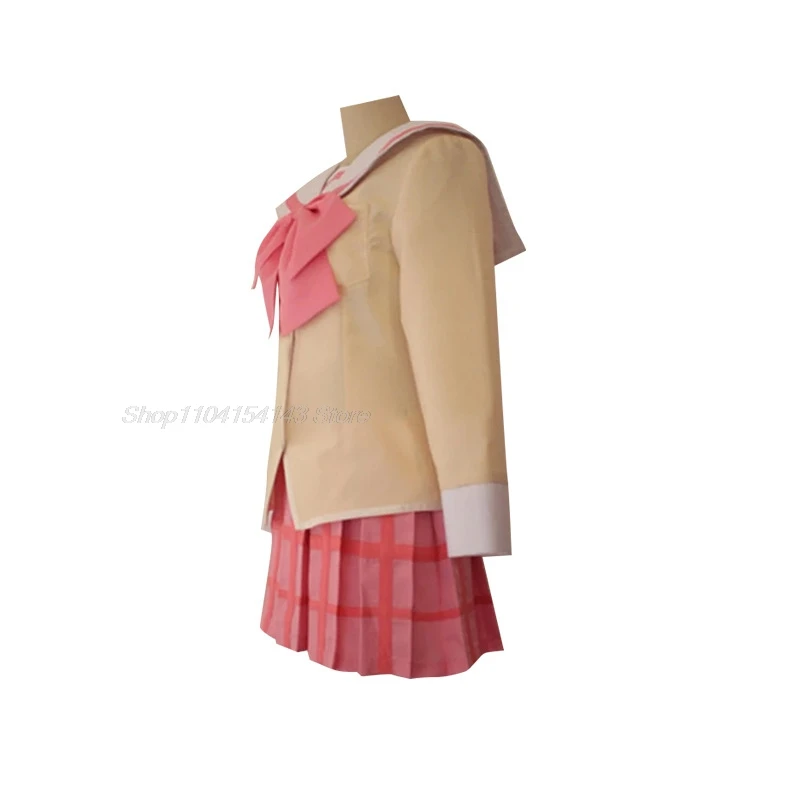 Nichijou Cosplay Yuko Aioi Costume School Girl Uniform Shinonome Nano Minakami Mai Yuuko Naganohara Mio school JK