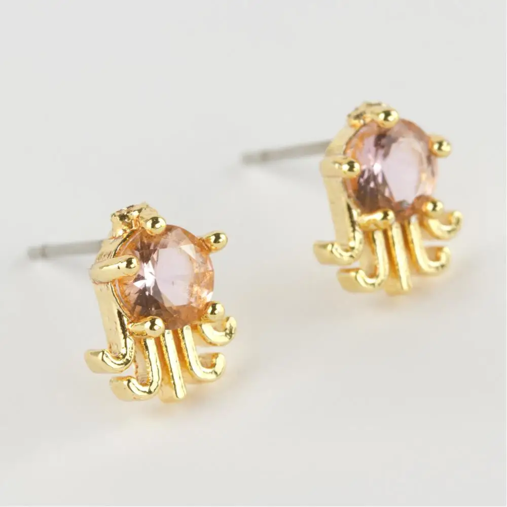 

Крошечные серьги Lux из фианита