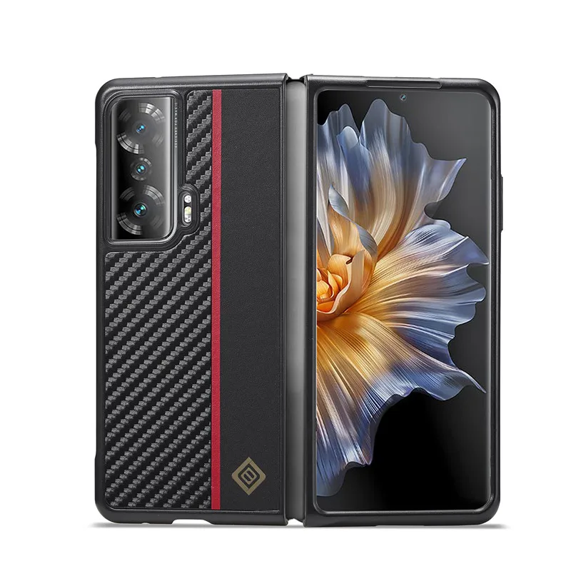 

Fashion Pu Splicing Phone Case For Honor Magic VS Protective Shell Cover