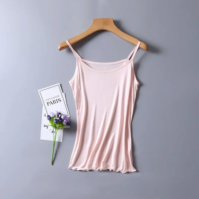 Yuyue 2024, новая шелковая майка на подтяжках для женщин, верхняя одежда из шелкового шелка шелковицы, универсальный топ без рукавов на подтяжках (art.: 3920c92d13ebd) - 3920c92d13ebd