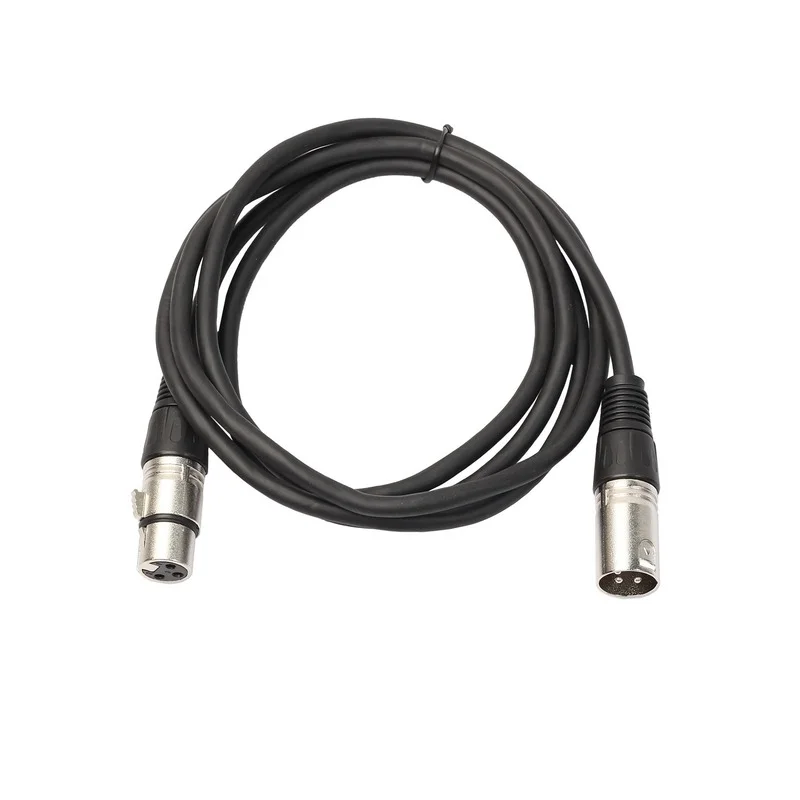 Фото FLALWREO 3-контактный XLR-кабель «папа-мама» Sound Cannon микрофонный кабель для микшерного усилителя сбалансированный аналоговый аудиокорд №5