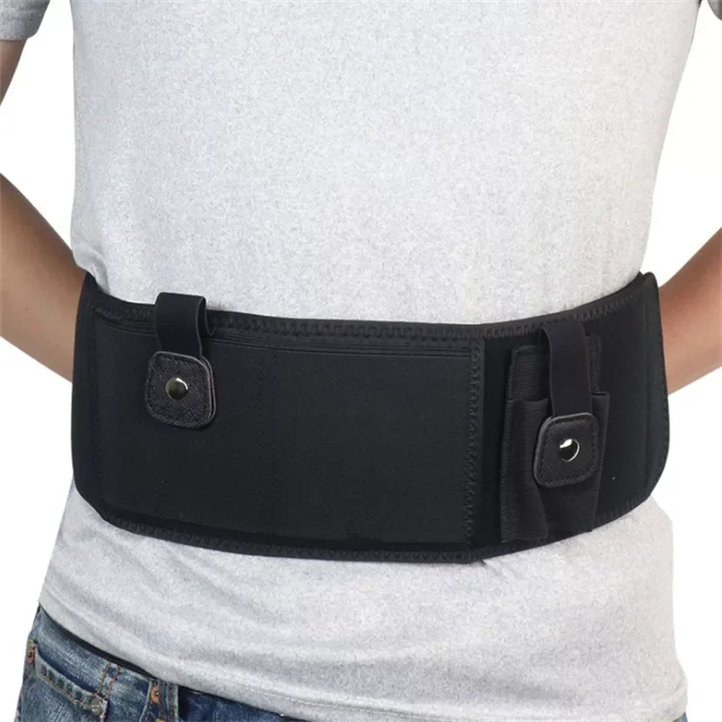 Military Tactical Gun Holster Breathable Outdoor Gun Belt Hidden Pistol Holsters Hunting Equipment Gun Accessories
