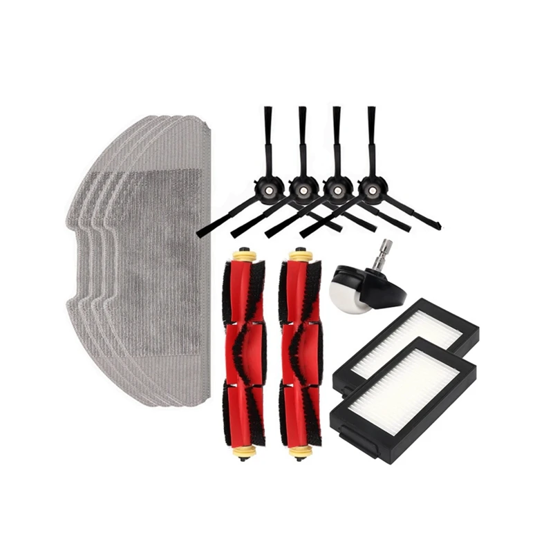 

For XiaoMi Sweeping and Mopping Robot PRO Accessories Wipe Cloth Side Brush Rolling Brush Mop Filter Cleaning Cloth