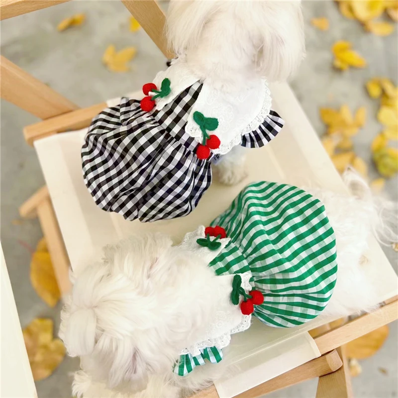 

Pets Products Fashion Cute Summer Small Puppy Dogs Dress Chihuahua Maltese Poodle Clothes