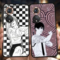 anime chainsaw man phone case for honor 50 10i 20i shell tpu for honor 10 20 20s 9 8a 8s 8x 7a 5 7inch 7x pro lite soft cover