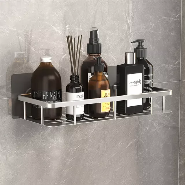 

2022 Corner Shelf Shampoo Holder for Shower Kitchen Bathroom Organizer Bathroom Accessories