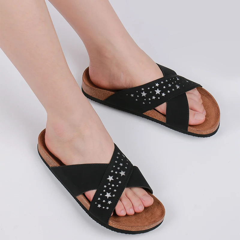 Сандалии мужские с перекрестной шнуровкой Пляжная повседневная обувь