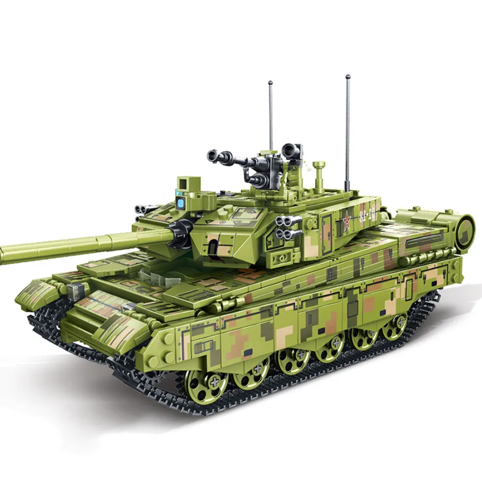 1144 шт. детский конструктор основной боевой танк |