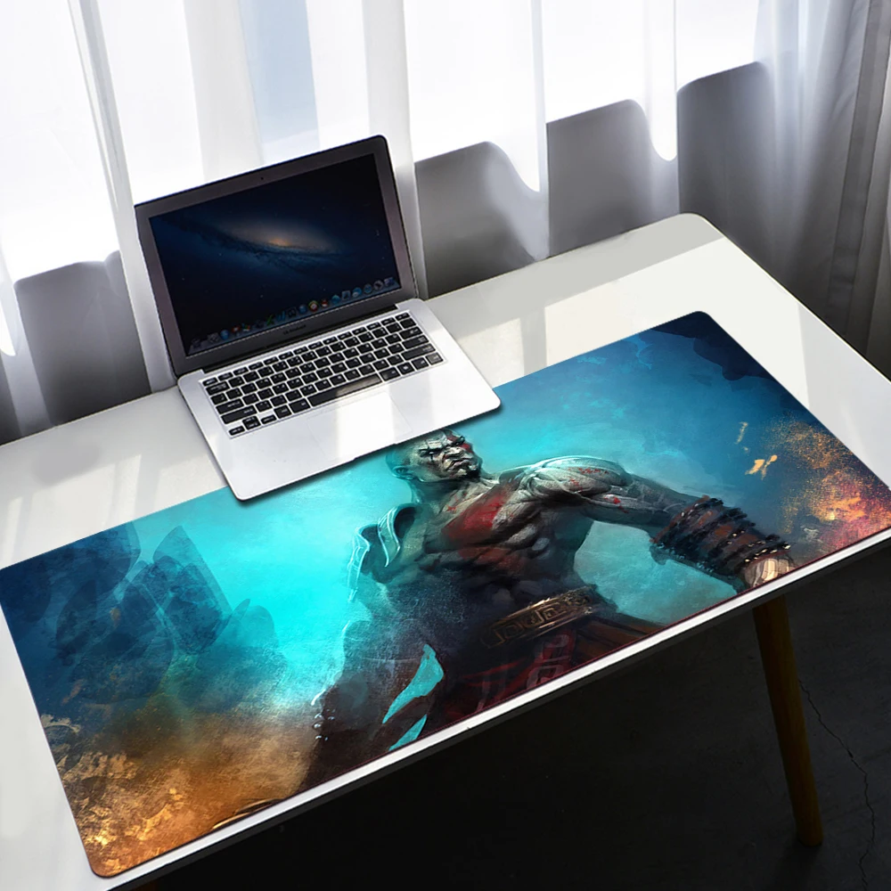 

Xxl Mouse Pad God of War Gaming Accessories Keyboard Computer Carpet Game Desk Mat Rubber Large Pc Gamer Cabinet Table Mousepad