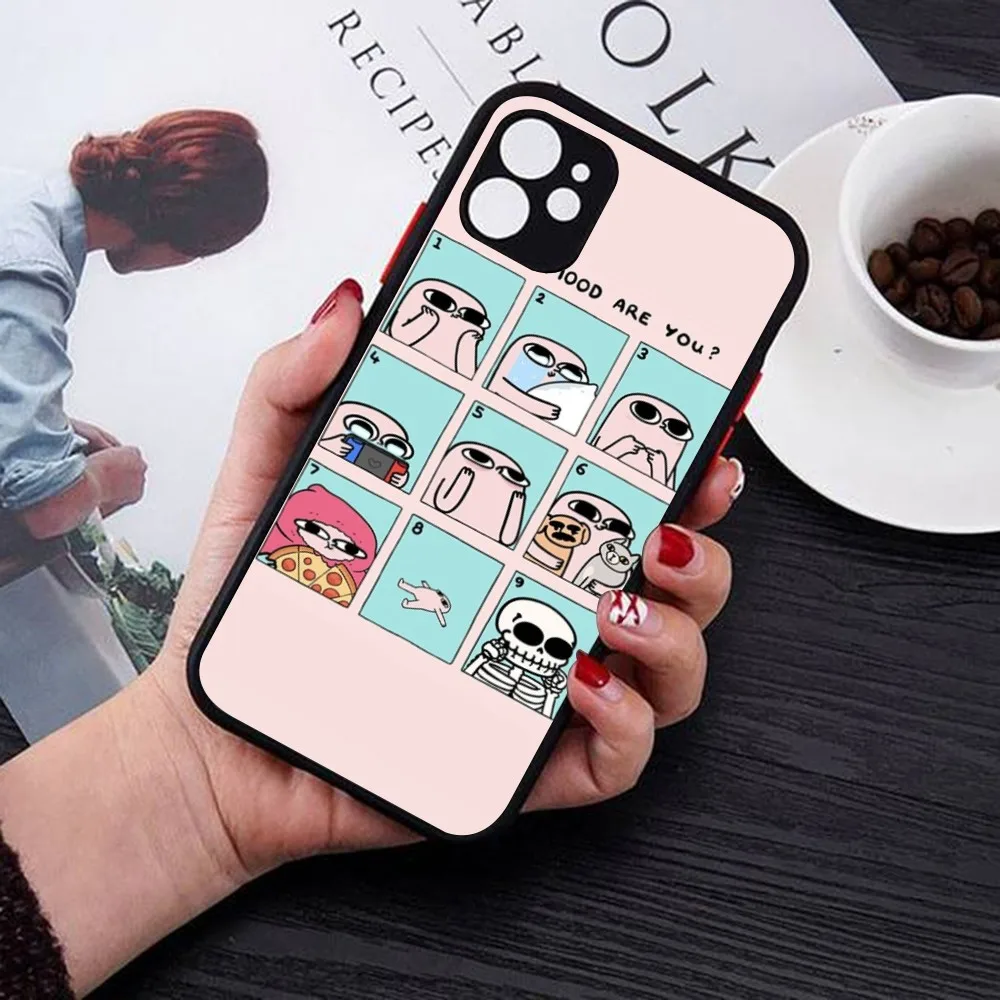 K-Ketnipz мультяшный чехол для телефона iPhone 14 11 12 13 Mini Pro Max 8 7 Plus X XR XS MAX Прозрачный