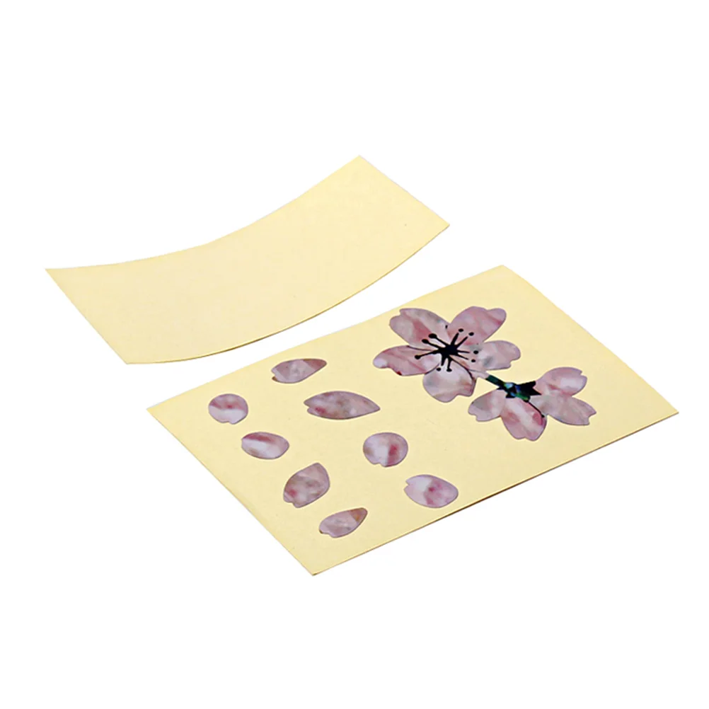 

Guitar Sticker Decalinlay Floral Stickers Self Adhesive Bass Fretboard Markers Dot Headstock Flower Decals Fingerboard Inlays