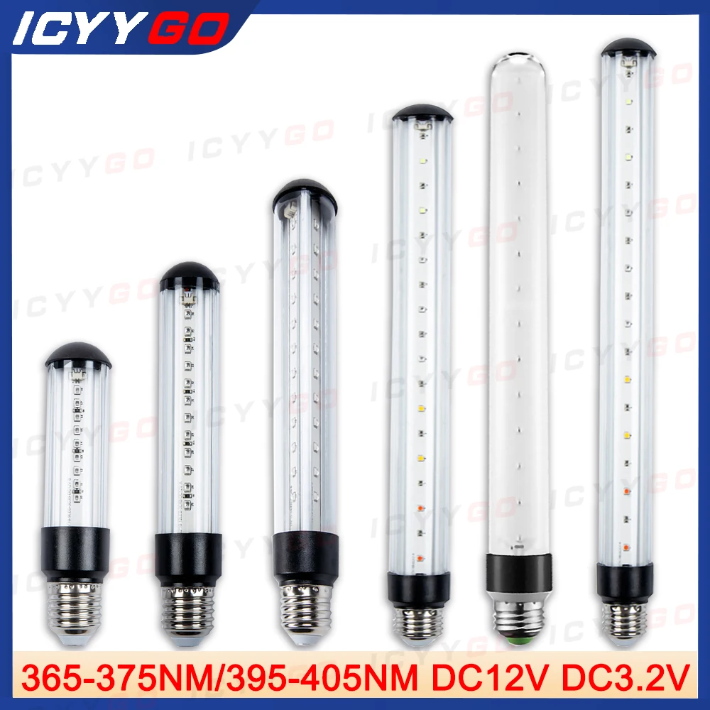 

УФ-лампа ICYYGO IC-UV365-370NM для уничтожения насекомых
