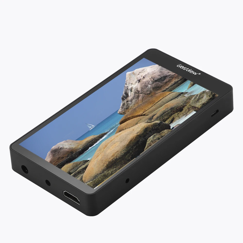 

Desview S5 5.5'' full display screen LCD field monitor full HD resolution 450cd/m2 brightness with HDMI input on camera monitor