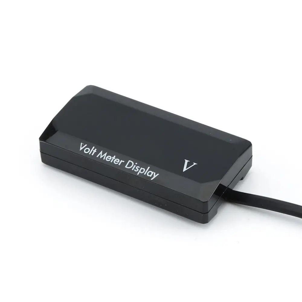 Мини Водонепроницаемый 12V-150V ЖК-дисплей Цифровой вольтметр Автомобильный Моторный Панельный Вольтметр Тестер Защита от обратного подключения