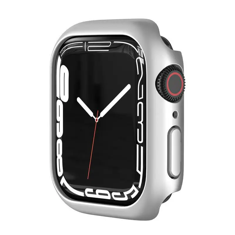Suitable for Apple Watch 7th Generation Apple Watch Case iWatch Protective Case PC Half Pack Frosted Case