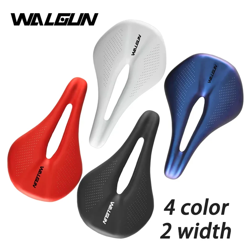 Сверхлегкое седло из углеродного волокна градиентное сине-фиолетовое подходит