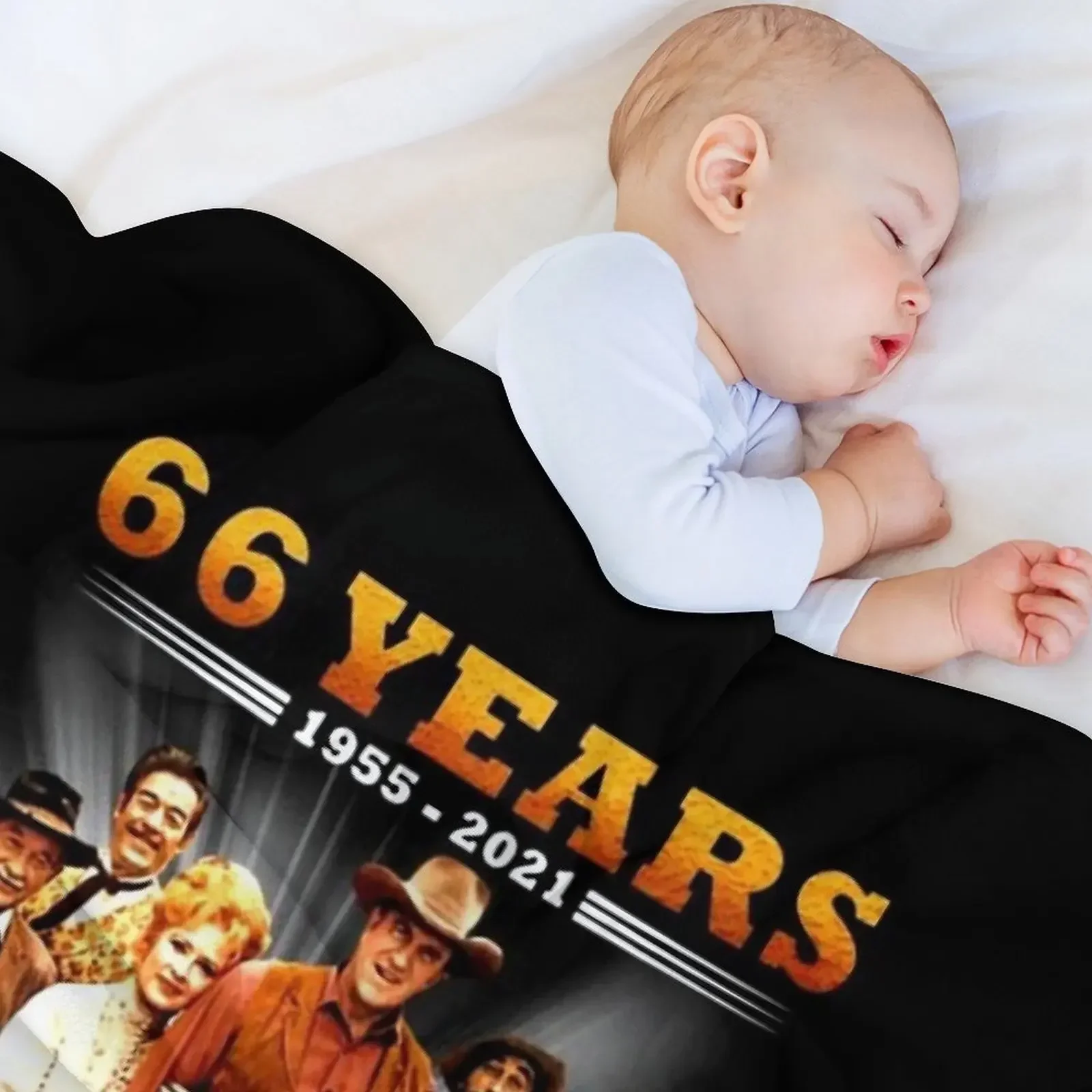 66 лет 1955-2021 одеяло Gunsmoke аниме модные диваны для детей одеяла