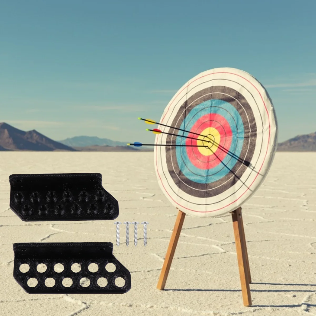 

Wall Mounted Rack Self-adhesive Holder Archery Accessories Wall-mounted Rest