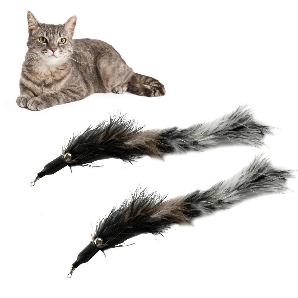 

Cat Toys Toy Wand Cats Teaser Replacement Indoor Interactive Kitten Catch Refills Pole Refill Stick Wheel Exerciser Wands Pets