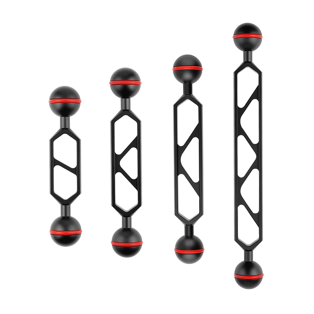 

Базовое оборудование для фотосъемки для дайвинга двойной 1 дюймовый шаровой Шарнирный Рычаг лоток система освещения комбинированный аксессуар регулируемый