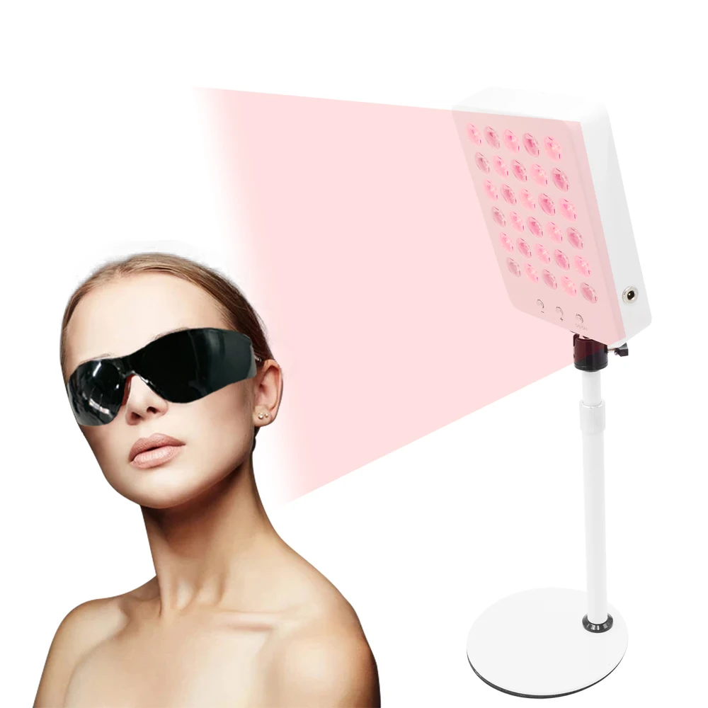 Dimmable Red Therapy Light Device 850nm 660nm With Stand Height adjustable 18''-46'' For Body Face Use