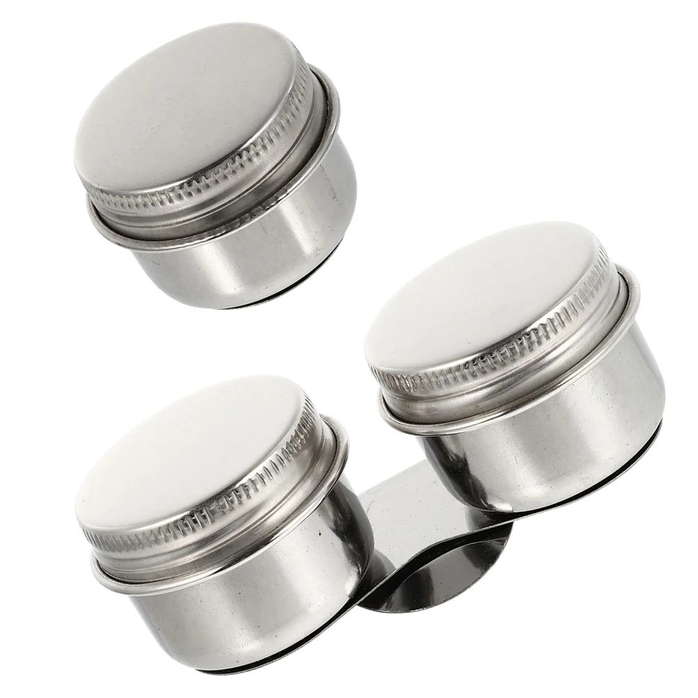 

Oil Painting Brush Pot Watercolor Washing Metal Washer Cleaner Basin Cleaning Lid Serving Tray