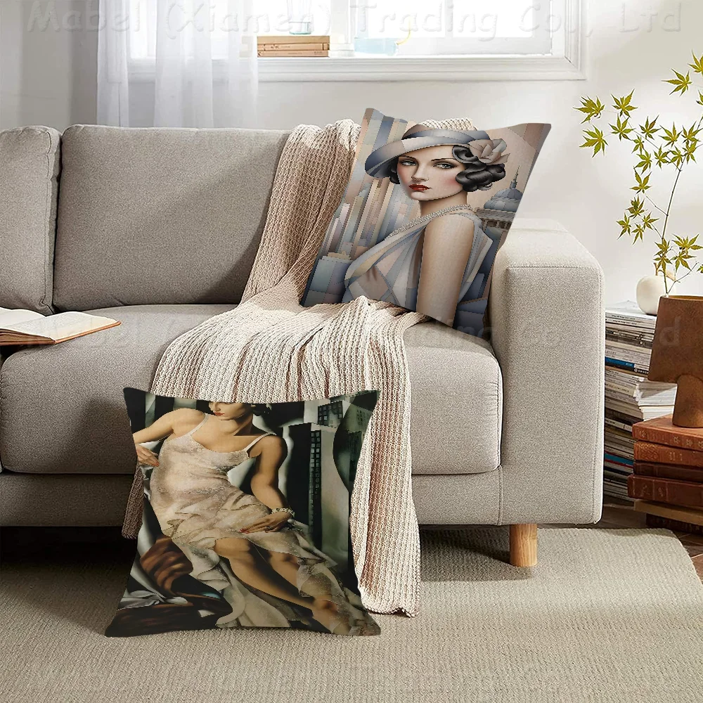 Подушка Tamara De Lempicka аниме подушка для дивана-кровати наволочка головы чехол